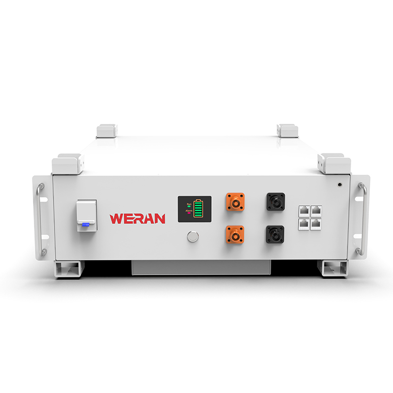 WERAN WRL-48100RW 51.2V 100Ah LiFePO4 Rack Battery (5.12kWh) – 8000 cycle, CAN/RS485, Stackable Home ESS
