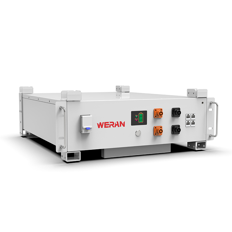 WERAN WRL-48100RW 51.2V 100Ah LiFePO4 Rack Battery (5.12kWh) – 8000 cycle, CAN/RS485, Stackable Home ESS