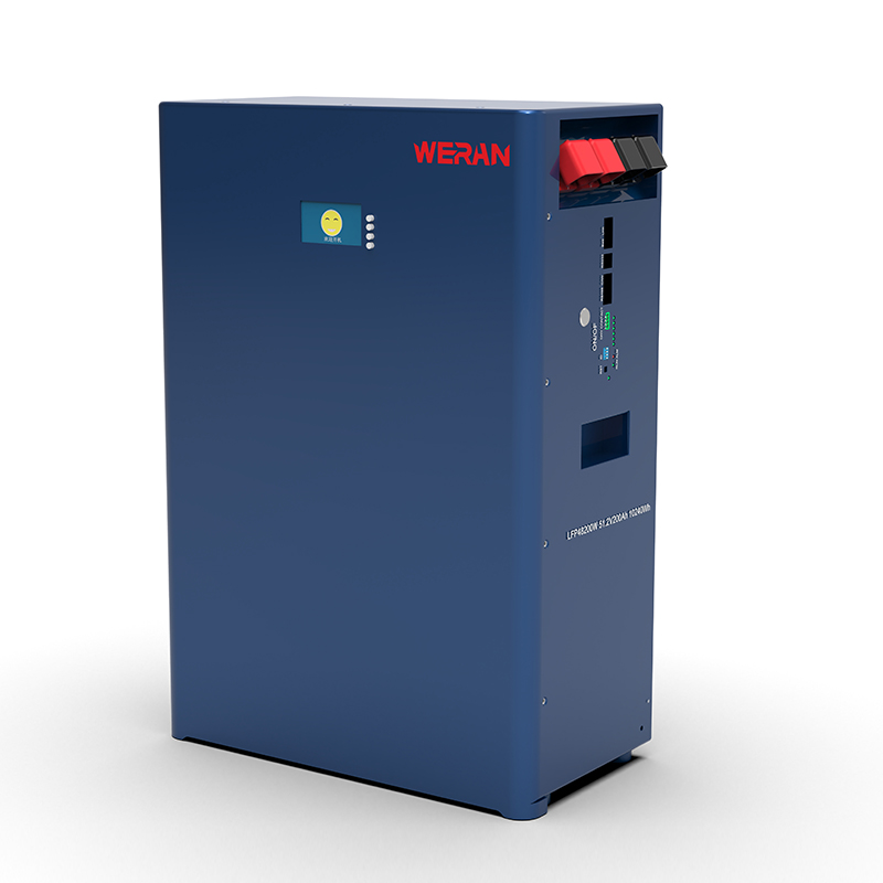 WERAN WRL-48100WB 51.2V 100Ah Wall-Mounted LiFePO4 na Baterya (5.12kWh) – IP65, 6000 cycle, Outdoor na Imbakan ng Solar sa Bahay