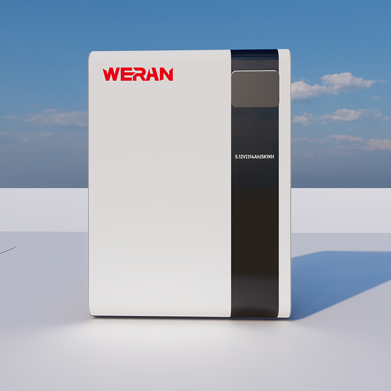 WERAN 51.2V 100Ah 5.12kWh Wall Mounted LiFePO4 Battery para sa Residential Solar Energy Storage